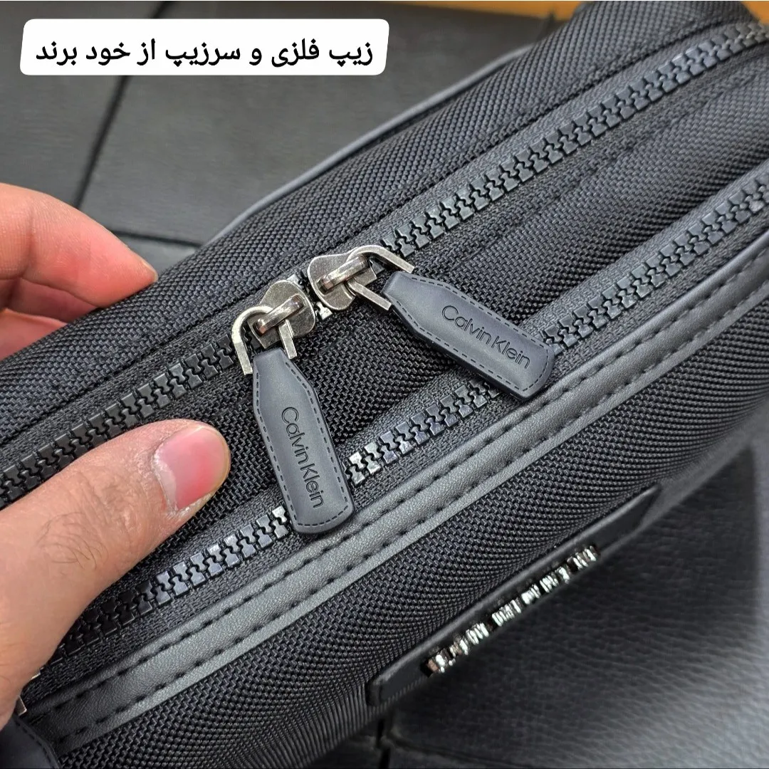 کیف دوشی دستی اسپرت کلوین کلاین پارچه برزنتی آب گریز سه کاره