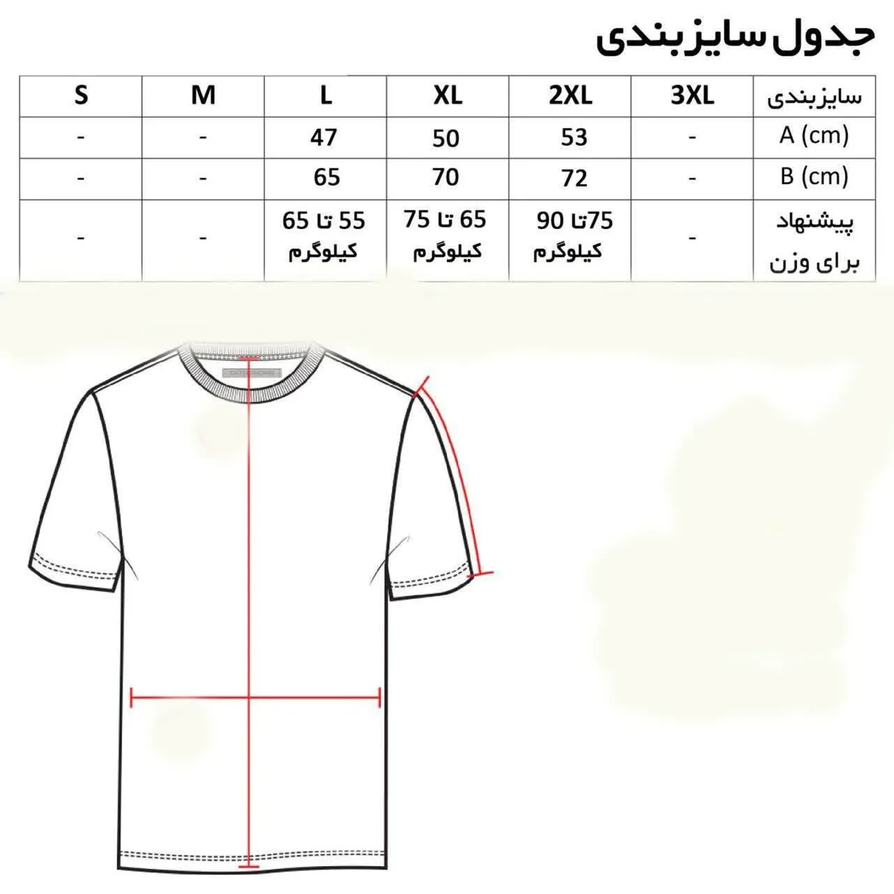 تیشرت آستین کوتاه مردانه طرح par پنبه سوپر رنگ مشکی